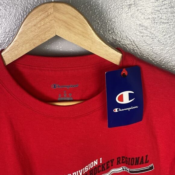 Cornell Champion 2023 NCAA Hockey Regional Frozen Four T Shirt Small NWT 187 - Picture 3 of 5